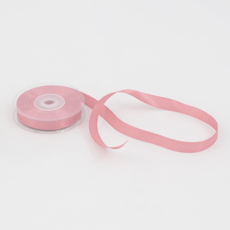 Fita de cetim 12mm  - Rosa claro